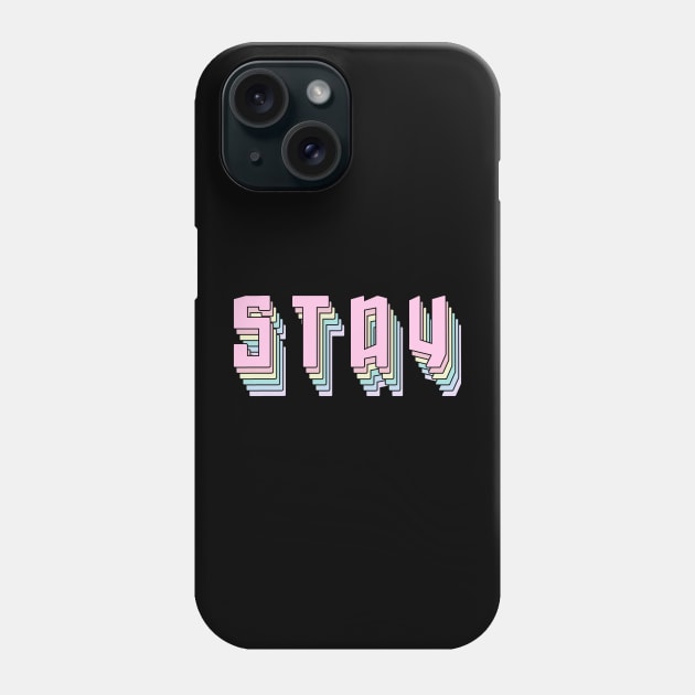 Kpop Stray Kids Official Fandom STAY Phone Case by LySaTee