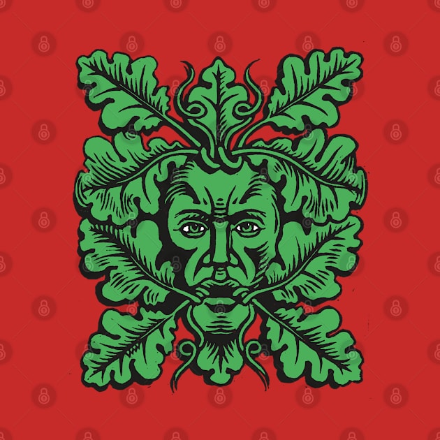 Medieval Green Man by WonderWebb