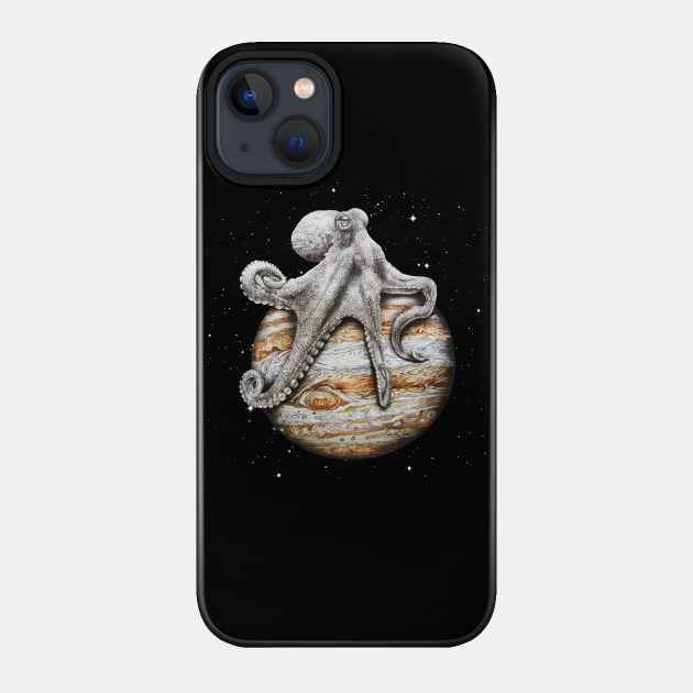 Celestial Cephalopod - Ocean - Phone Case