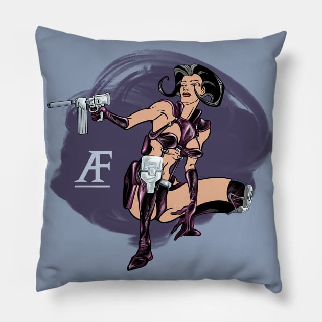 Aeon Attitude no BG Pillow by Ladycharger08