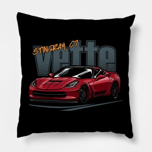 Stingray C7 Pillow