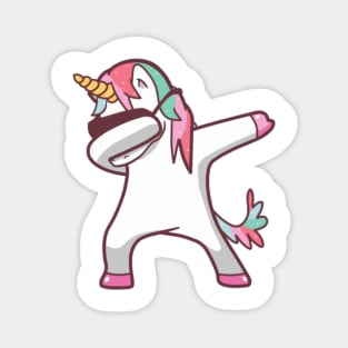 Dabbing Unicorn Magnet