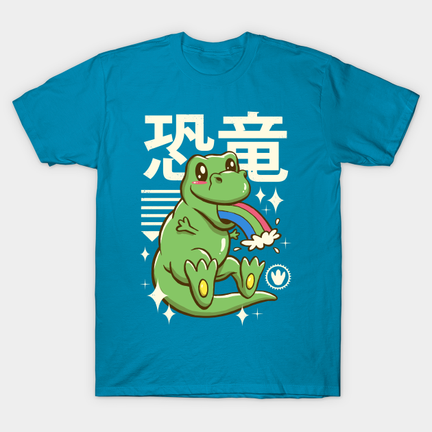 Discover Kawaii T-Rex - T Rex Dinosaur - T-Shirt