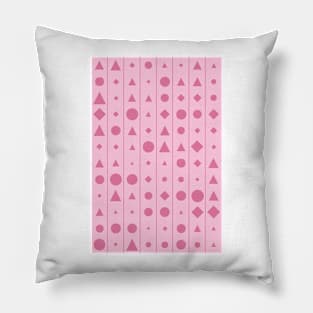 Gift for Valentines Day - Geometric Pattern - Shapes #5 Pillow