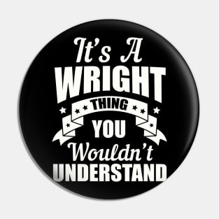 Wright Thing Pin