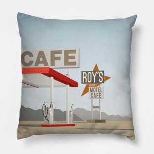 Roy's Cafe Illustration Pillow