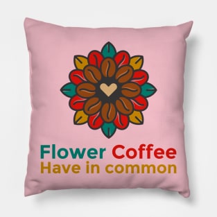 Flower Coffee Fragrant Smell Pillow