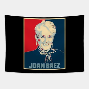 Joan Baez Hope Poster Art Tapestry