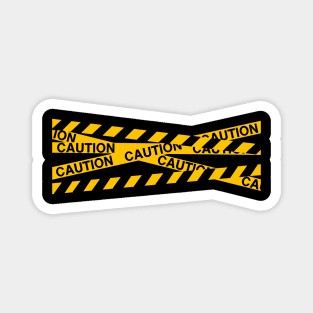 Caution Tape Magnet