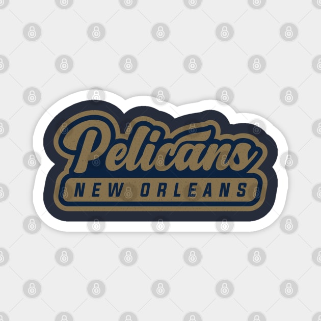 New Orleans Pelicans 02 Magnet by Karambol