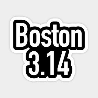 Boston 3:14 Pi Day Magnet