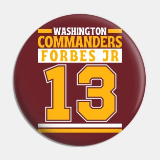 Washington Commanders Forbes Jr 13 Edition 1 Pin