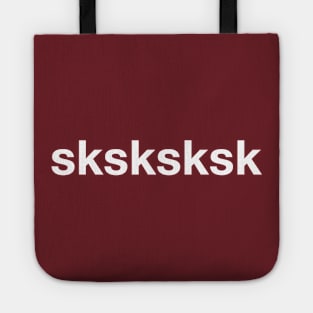 sksksksk basic social media girls Tote