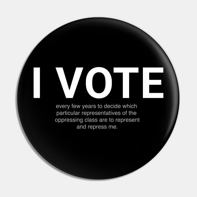 I VOTE Pin by Fushiznick