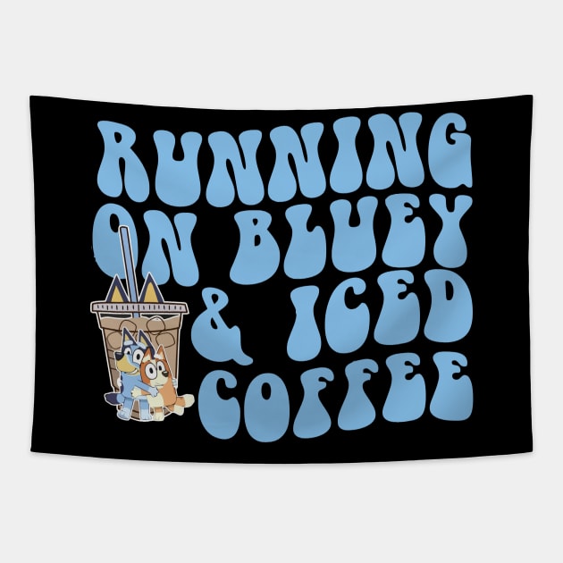 bluey coffee Tapestry by hyu8