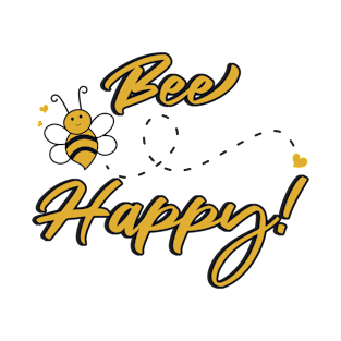 Bee Happy beekeeper gift insect honey bee T-Shirt