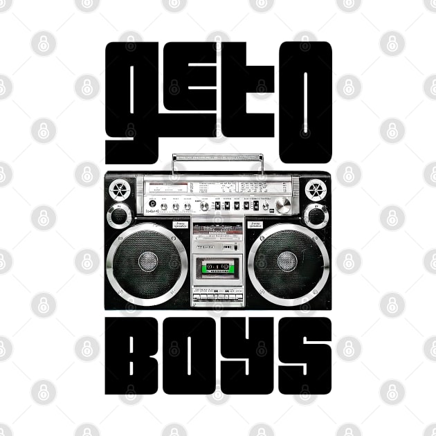 Geto Boys / Original Retro Fan Art Design by DankFutura