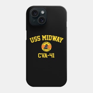 USS Midway CVA-41 Tonkin Gulf Yacht Club Phone Case