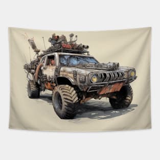 MADMAX CAR Tapestry