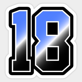 Retired Numbers Stickers for Sale