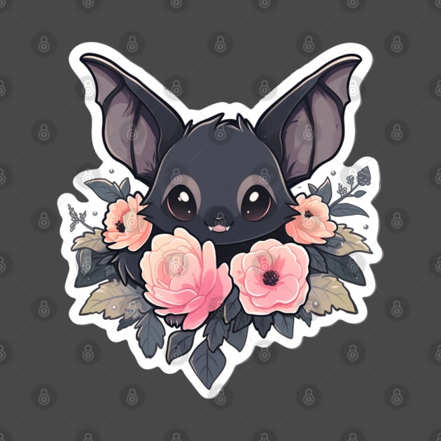 Pastel Goth Cute Bat by DarkSideRunners