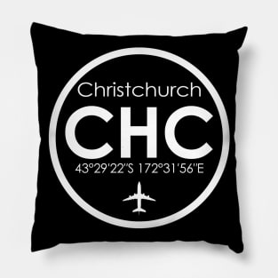 CHC, Christchurch International Airport Pillow