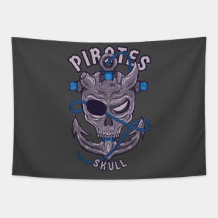 Pirate Skull Tapestry