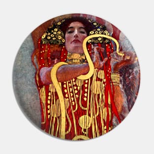 High Resolution Enhanced Gustav Klimt Medicine Hygieia 1907 Pin