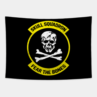 Skull Squadron Patch Only Tapestry