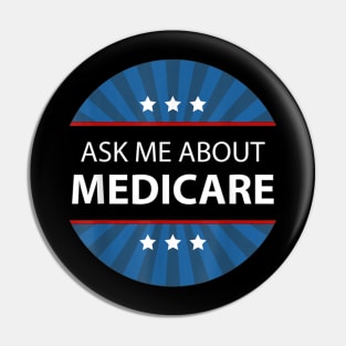 Ask Me About Medicare Trending Pin