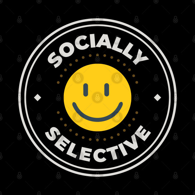 Socially selective logo for introvert by Oricca