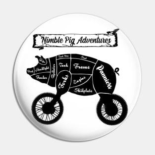 Nimble Pig Adventures Pin