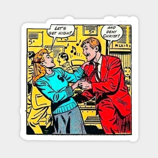 Retro Comic Magnet