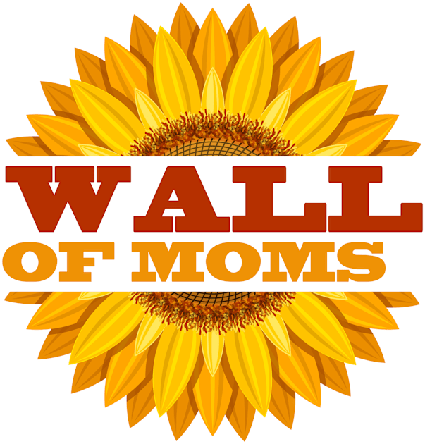 Wall of Moms Kids T-Shirt by Sofiia Golovina