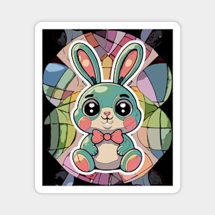 Happy Easter Bunny Magnet