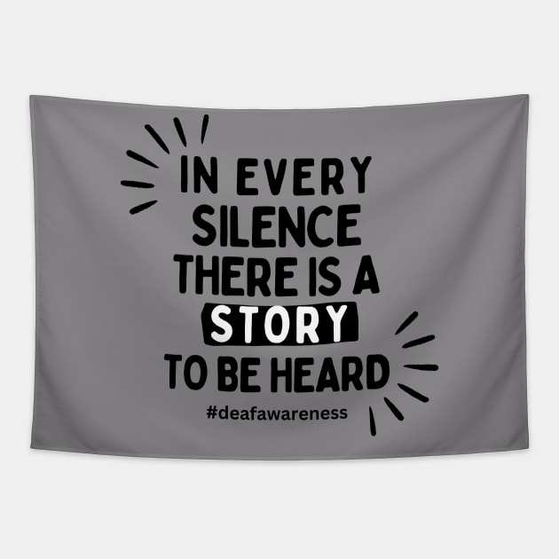 Deaf awareness Tapestry by DDCreates