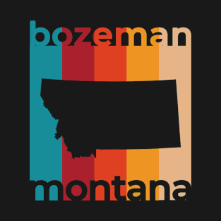 Bozeman Montana Retro T-Shirt