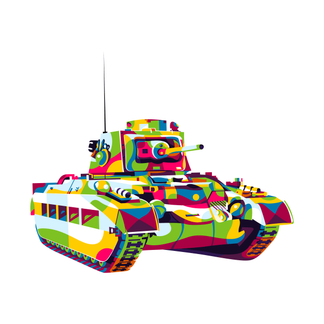 Matilda II Infantry Tank by wpaprint