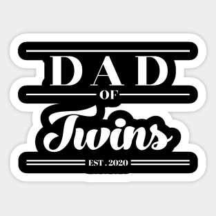 Download Dad Of Twins Stickers Teepublic