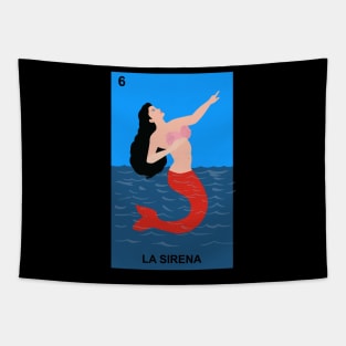 Loteria La Sirena Tapestry