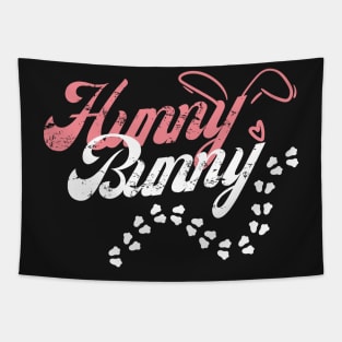 Hunny Bunny Pink Composition Tapestry