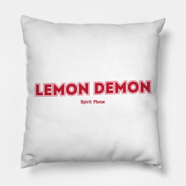 Lemon Demon Spirit Phone Pillow by PowelCastStudio