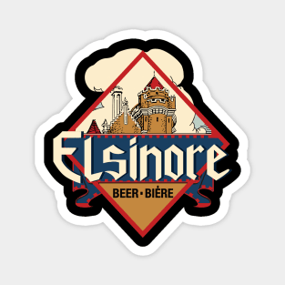 RETRO ELSINORE BEER Magnet