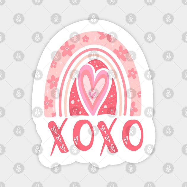 XOXO Love Magnet by MushMagicWear