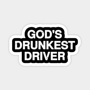 Funny Drunk Driver Magnet