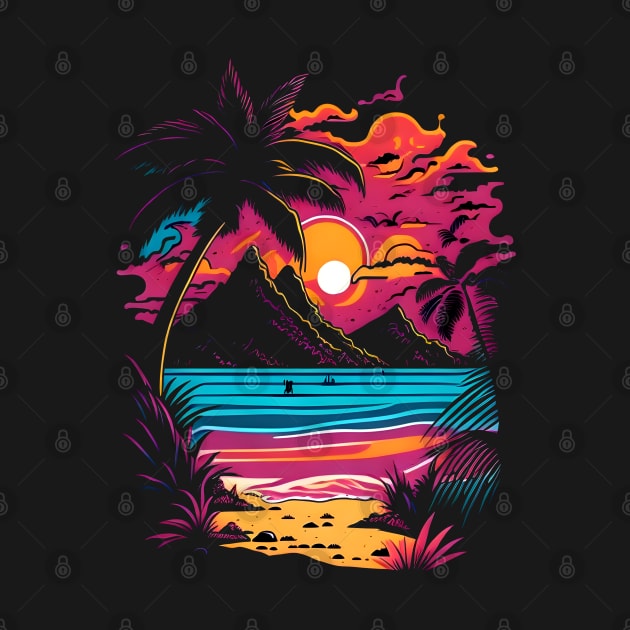 Summer Beach Lover by T-shirt US