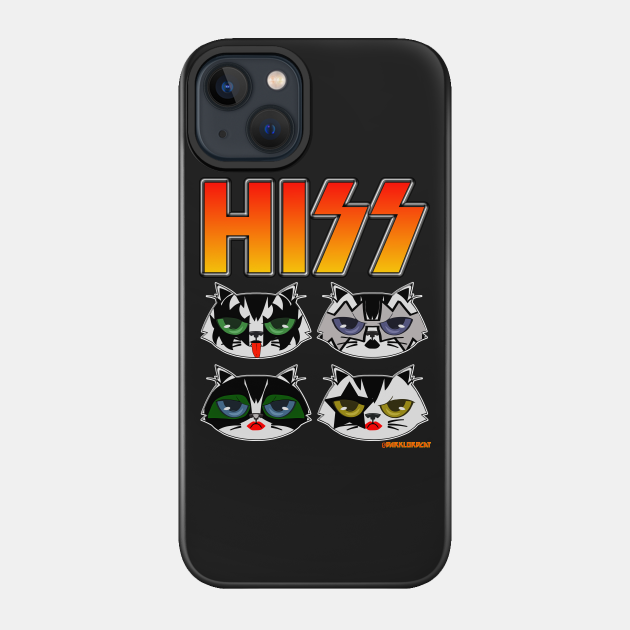 HISS - Cat - Phone Case