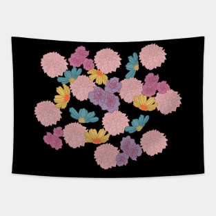 Aesthetic Floral Pattern Tapestry
