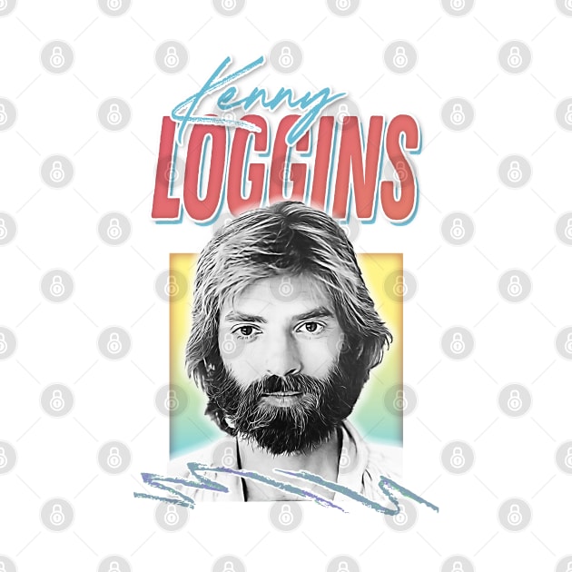 Kenny Loggins / Soft Rock 70s Retro Aesthetic Fan Art Design by DankFutura