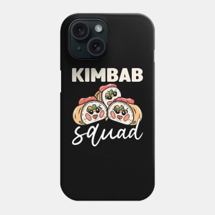 Kimbap Squad Kawaii Japanese Foodie Fun Phone Case